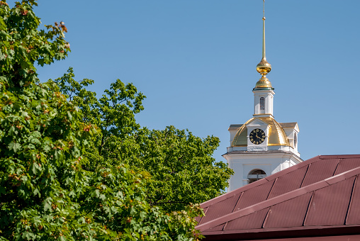 Assumption Cathedral in the Dmitrov Kremlin. Dmitrov. Moscow region.