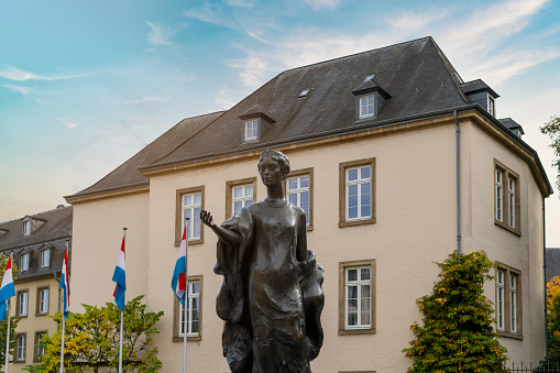 The historical Monument of Grand-Duchess Charlotte, Luxembourg