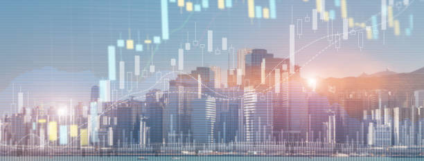 istock Website Banner Financial growth graph. Sales increase, marketing strategy concept 1336937260