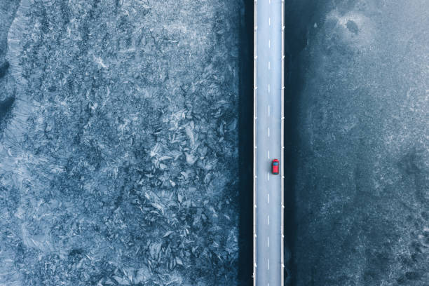 Bridge Over The Frozen Lake