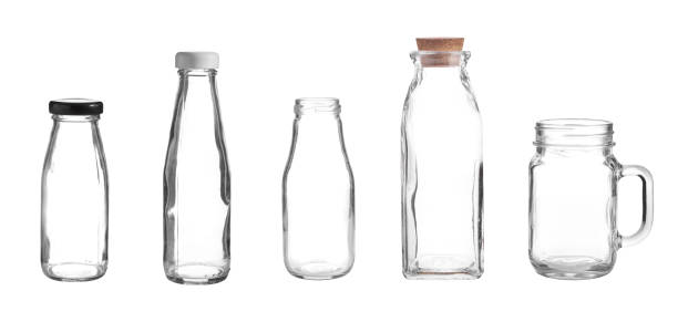 istock group of glass bottle isolated on white background 1336963765