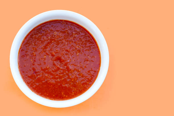 istock Suki Sauce in white bowl. Copy space 1336966932