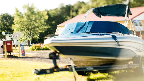 istock Mystical Vintage Boat 1336973027
