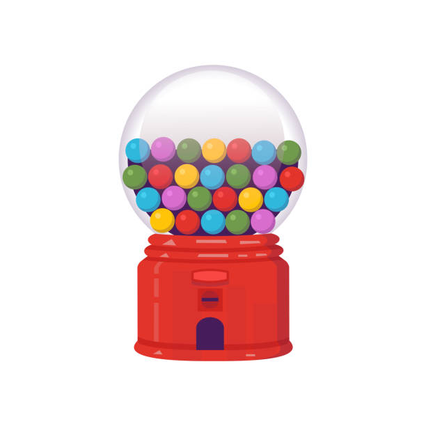 Cartoon Of A Gumball Machine Illustrations, Royalty-Free Vector Graphics &  Clip Art - iStock