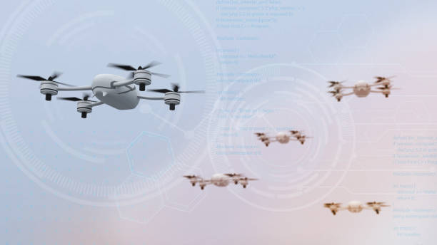 utiliser des drones pour trouver des informations et des missions - drone photos et images de collection