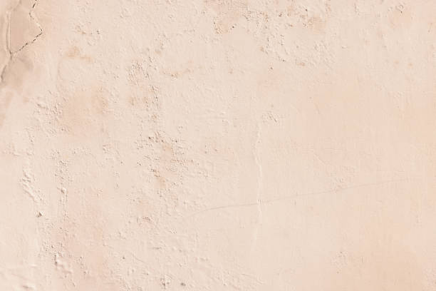 Part of a painted concrete wall