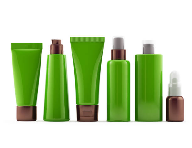 istock Natural cosmetic packaging mockup isolated on white 1337007378