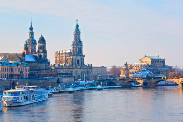 istock Old Town of Dresden in Winter, Germany 1337007682