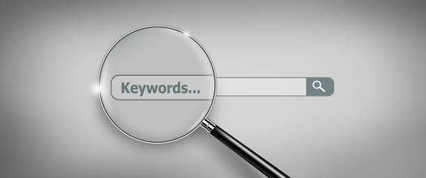 istock Search Engine Optimisation - SEO - with Magnifying glass on Network and Social Media. 1337008590