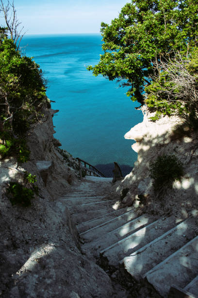 istock Spring. Beautiful nature in the forest.  Sea and Lake. 1337016446
