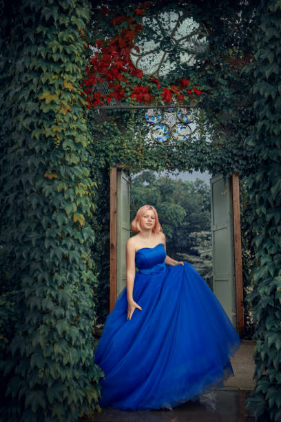 istock A beautiful blonde princess in a secret garden setting 1337018988