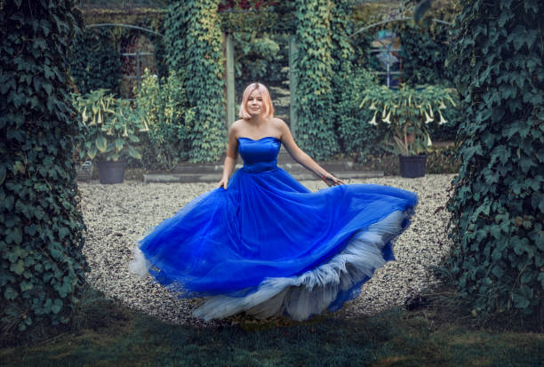 istock A beautiful blonde princess in a secret garden setting 1337019062