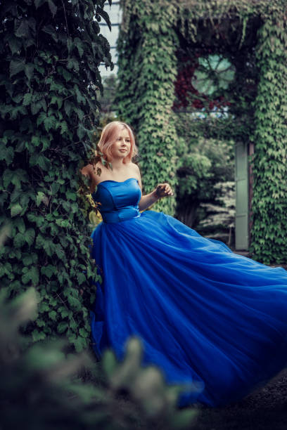 istock A beautiful blonde princess in a secret garden setting 1337019091