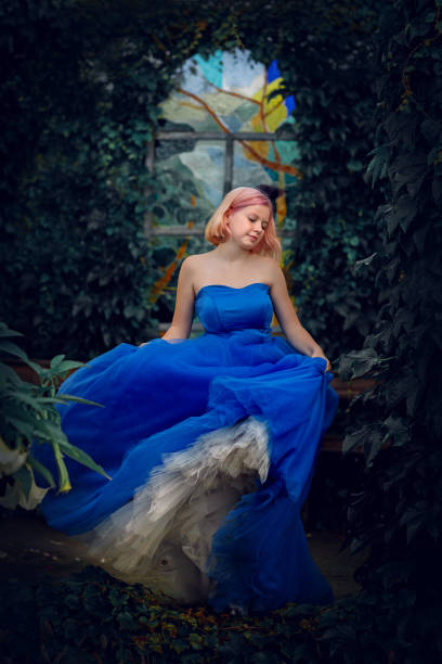 istock A beautiful blonde princess in a secret garden setting 1337019096