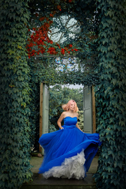 istock A beautiful blonde princess in a secret garden setting 1337019140