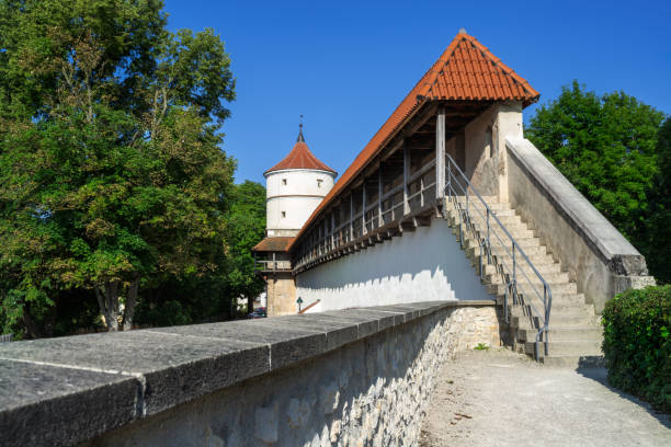 istock Historic city wall of Noerdlingen 1337019891