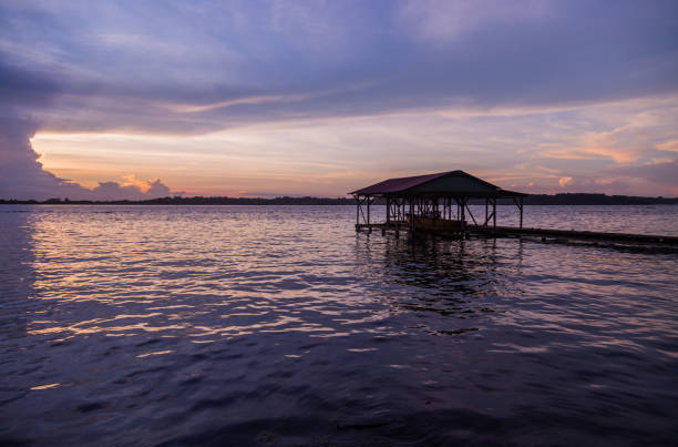 istock sunset in Bocas del Toro 1337027240