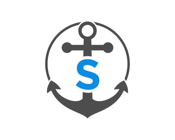 Vector illustration of sea logo