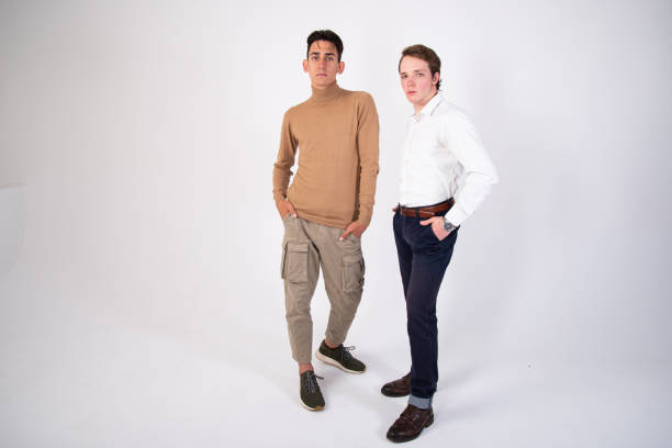 istock Two friends swear and laugh. 1337028773