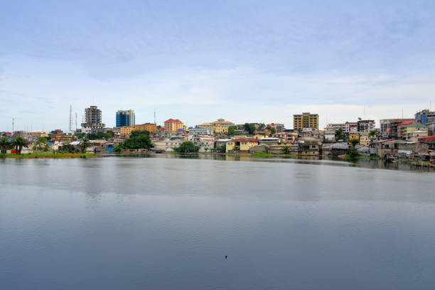 istock Monrovia downtown and riverfront panorama, Liberia 1337037311