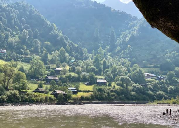 Village across the river