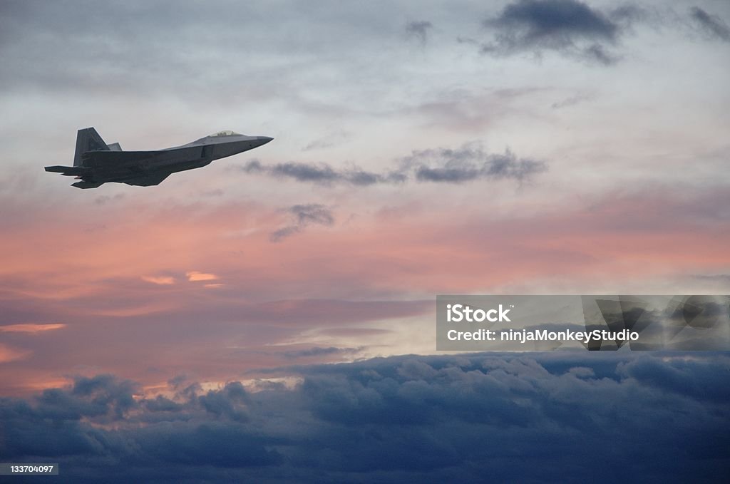 Avión de caza - Foto de stock de Agresión libre de derechos