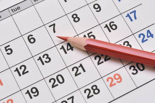istock Schedule of Events 1337043925