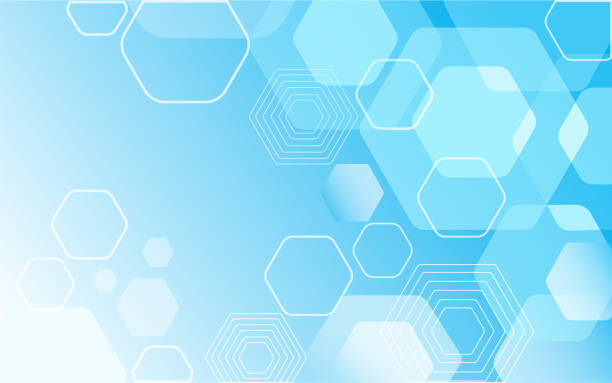istock Health care and science medical innovation concept. Abstract hexagonal geometric shapes and futuristic technology vector illustration. 1337045559