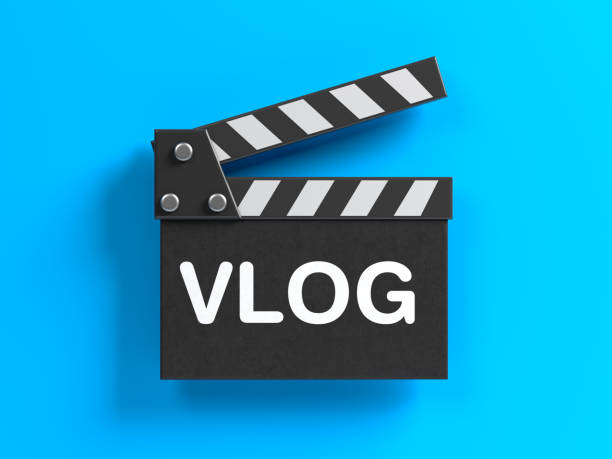 istock Movie clapper with the blog text. 1337055743