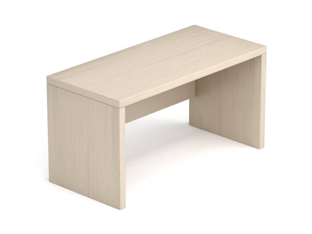 istock Modern wooden desk 1337067299