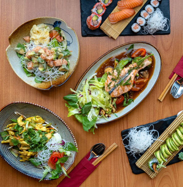 istock Asian cuisine food sushi collection 1337070070