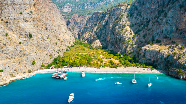 istock Butterfly Valley (Turkish: Kelebekler Vadisi) in Oludeniz. 1337074422