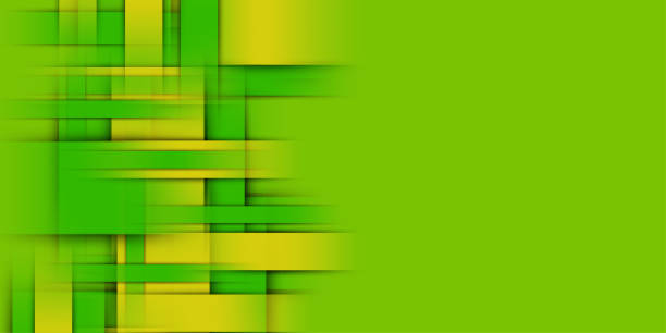 istock Abstract background modern hipster futuristic graphic. Yellow background with stripes. Vector abstract background texture design, bright poster, banner yellow and green background Vector illustration 1337076213