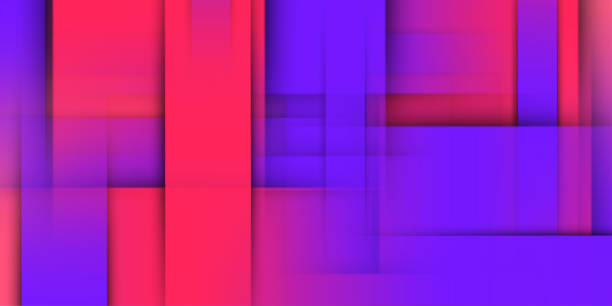 istock Abstract background modern hipster futuristic graphic. blue and Purple background with stripes. Vector abstract background texture design, banner blue and Purple background Vector illustration 1337076380