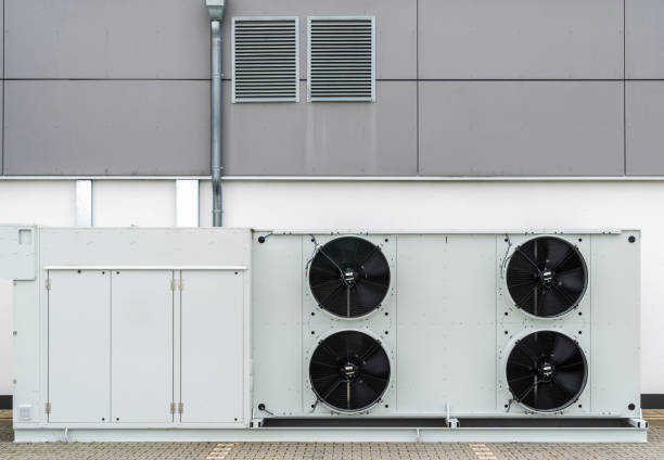 istock Air conditioning with fans and ventilation 1337081875