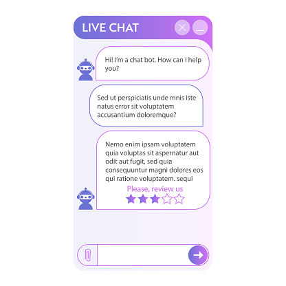 Chat Bot Container Chatbot Stock Illustration - Download Image Now - Box - Container ...
