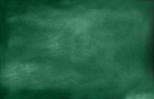 istock A dirty green chalk board.Texture or background 1337091197