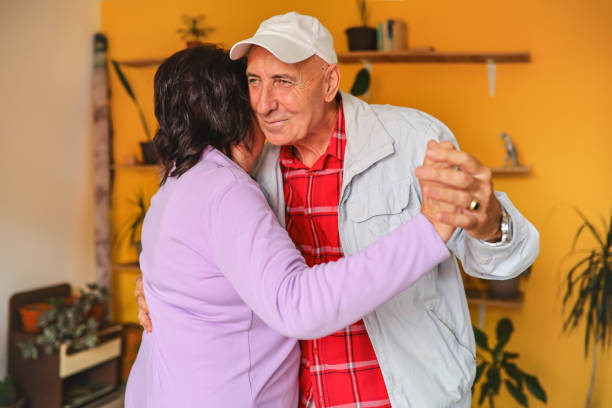 istock Senior man enjoying with his wife 1337097480