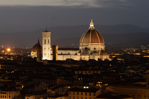 Florence - Piazzale Michelangelo Night Landscape