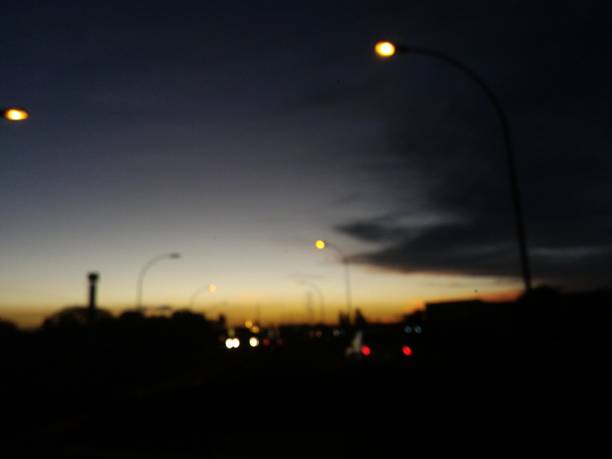 istock Sunset in MS Brazil on road 1337103485
