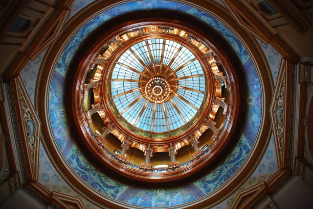 istock Ceiling of Kansas State Capitol Building 1337106384