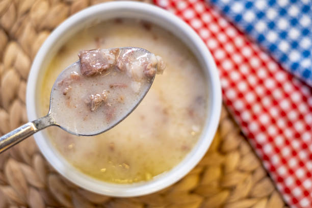 istock Traditional Turkish soup kelle paca 1337110692