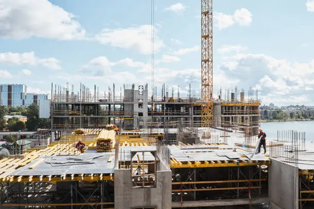 Photo of Construction Site Background