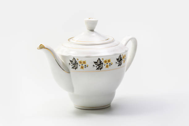 istock Vintage Porcelain Coffee or Tea Pot 1337114478