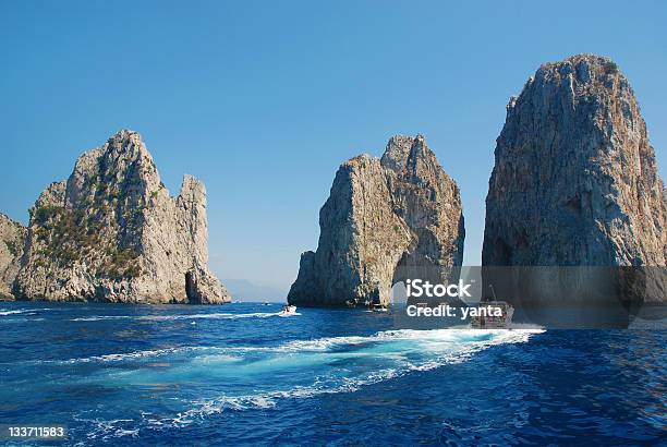 Isle Of Capri Stock Photo - Download Image Now - Capri, Faraglioni, Nautical Vessel