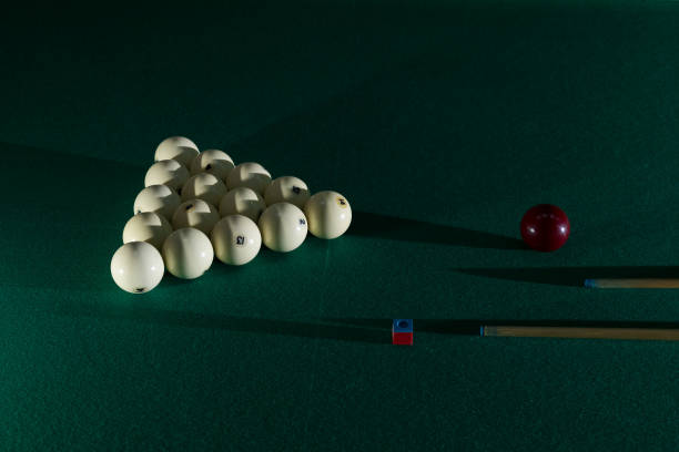 istock Background of Russian billiards with selective focus 1337118385