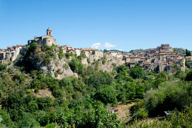 istock Municipality of Toffia, an ancient village 1337122645