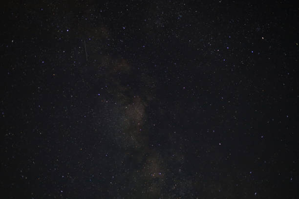 istock Starry sky in the dark of August night 1337131570