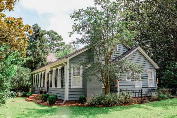 istock A revently renovated blue small cottage style house 1337137664