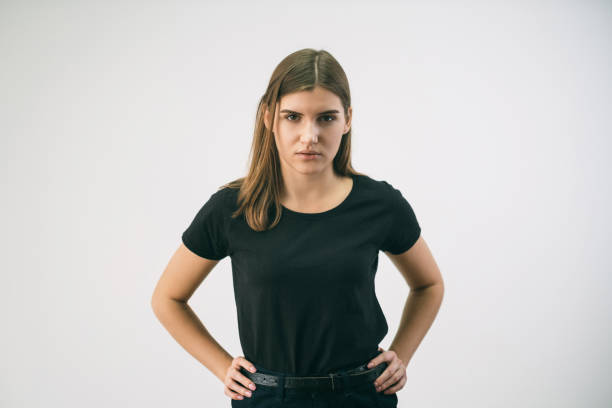 istock confident woman feminism protest serious lady 1337143658